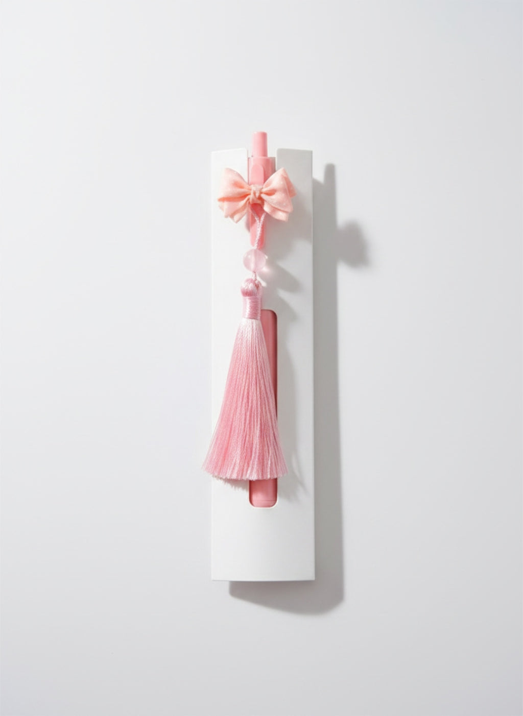 Cute Pink Bow Tie Tassel Ballpoint Pen