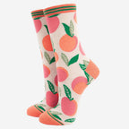 Women’s Bamboo Socks- Orange, Pink, Peaches by Sock Talk