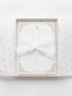 Vintage Lined Writing Paper Set – Premium Gift Boxed with Lace Ribbon