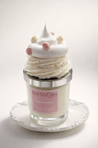 Marshmallow Soy Wax Scented Candle by Donut Eat Bakery (Made in Scotland)