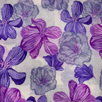 Summer Colour Plomeria Flower Print Scarf by London Scarves