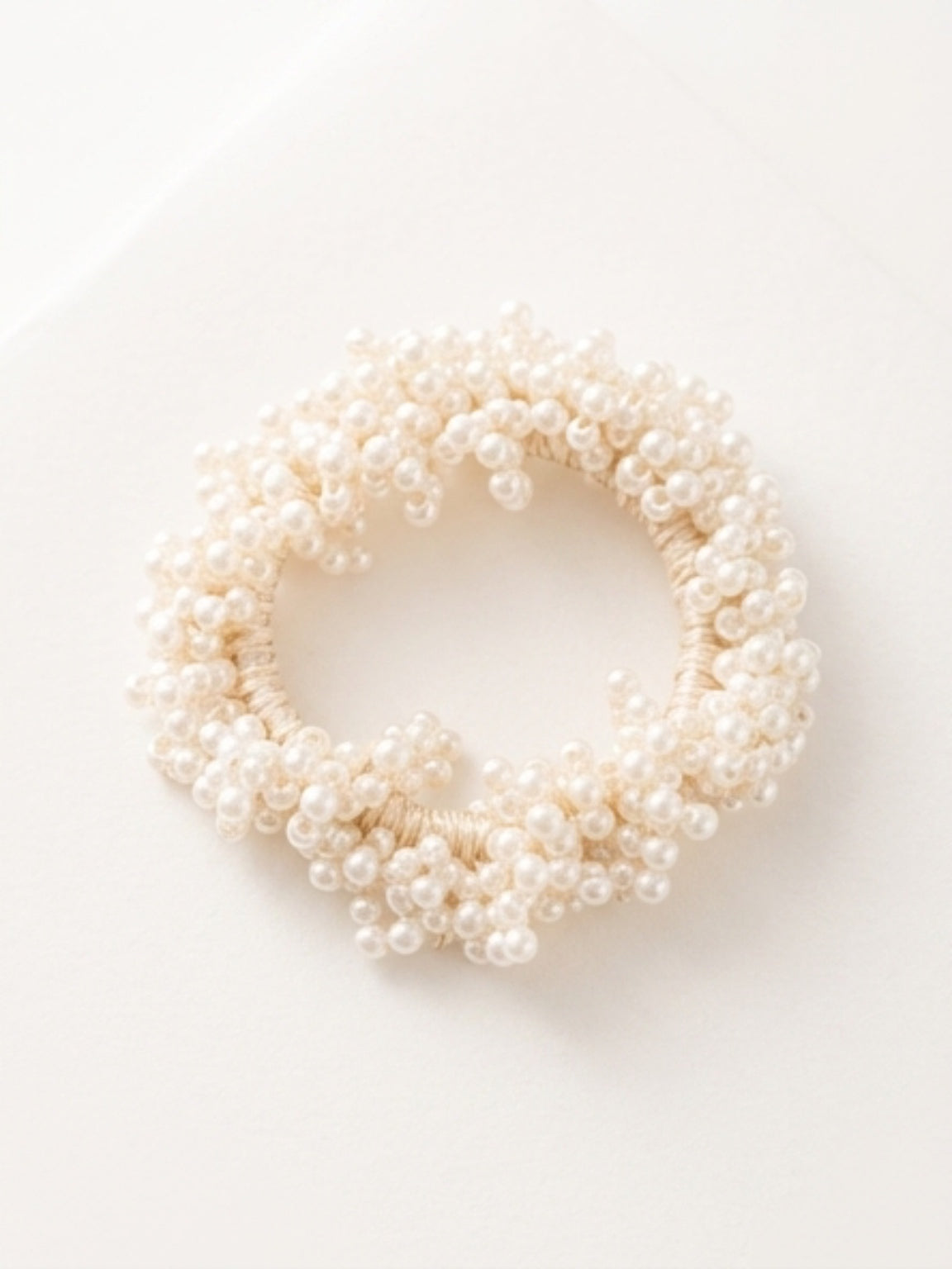 Elegant Imitation Pearl Hair Ties For Women Headwear Accessory
