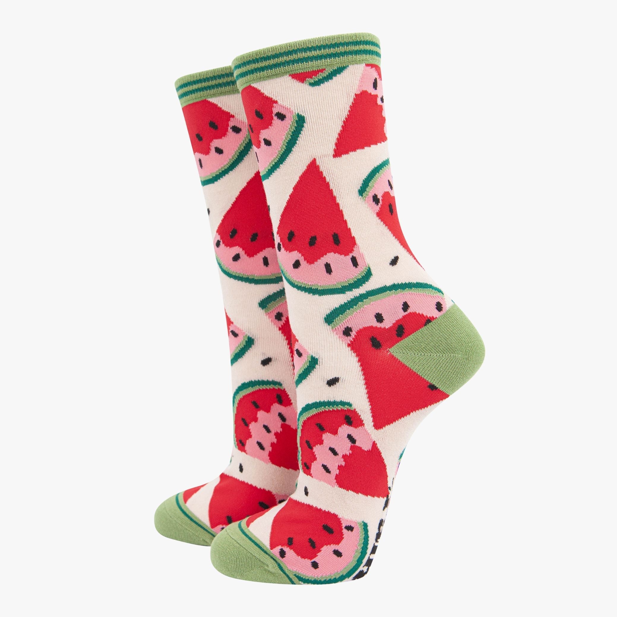 Women’s Bamboo Socks Gift Box- Cream, Fruit by Sock Talk