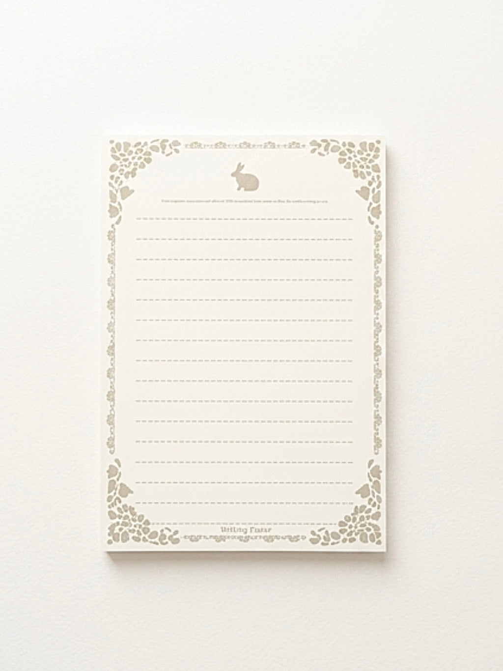 Vintage Lined Writing Paper Set – Premium Gift Boxed with Lace Ribbon