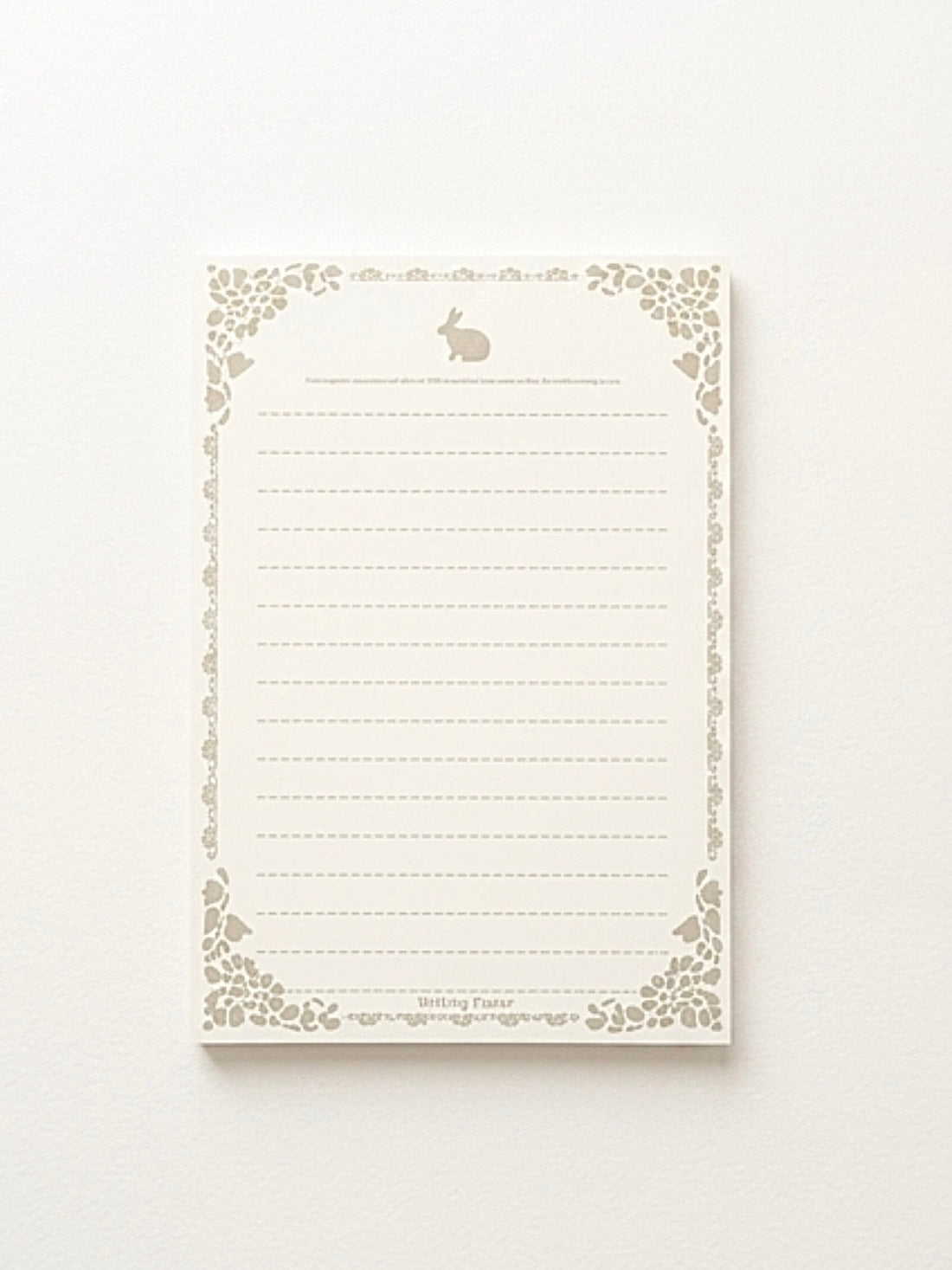 Vintage Lined Writing Paper Set – Premium Gift Boxed with Lace Ribbon