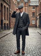Scott Harris Tweed Newsboy Cap by Heather Hats & Accessories