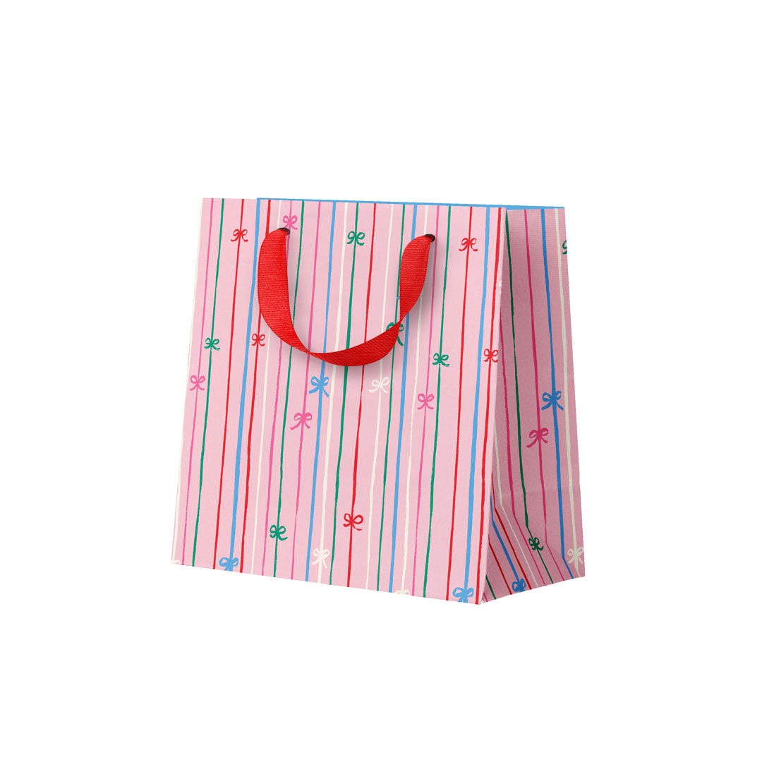 Ribbons And Bows Small Gift Bag by Ohh Deer