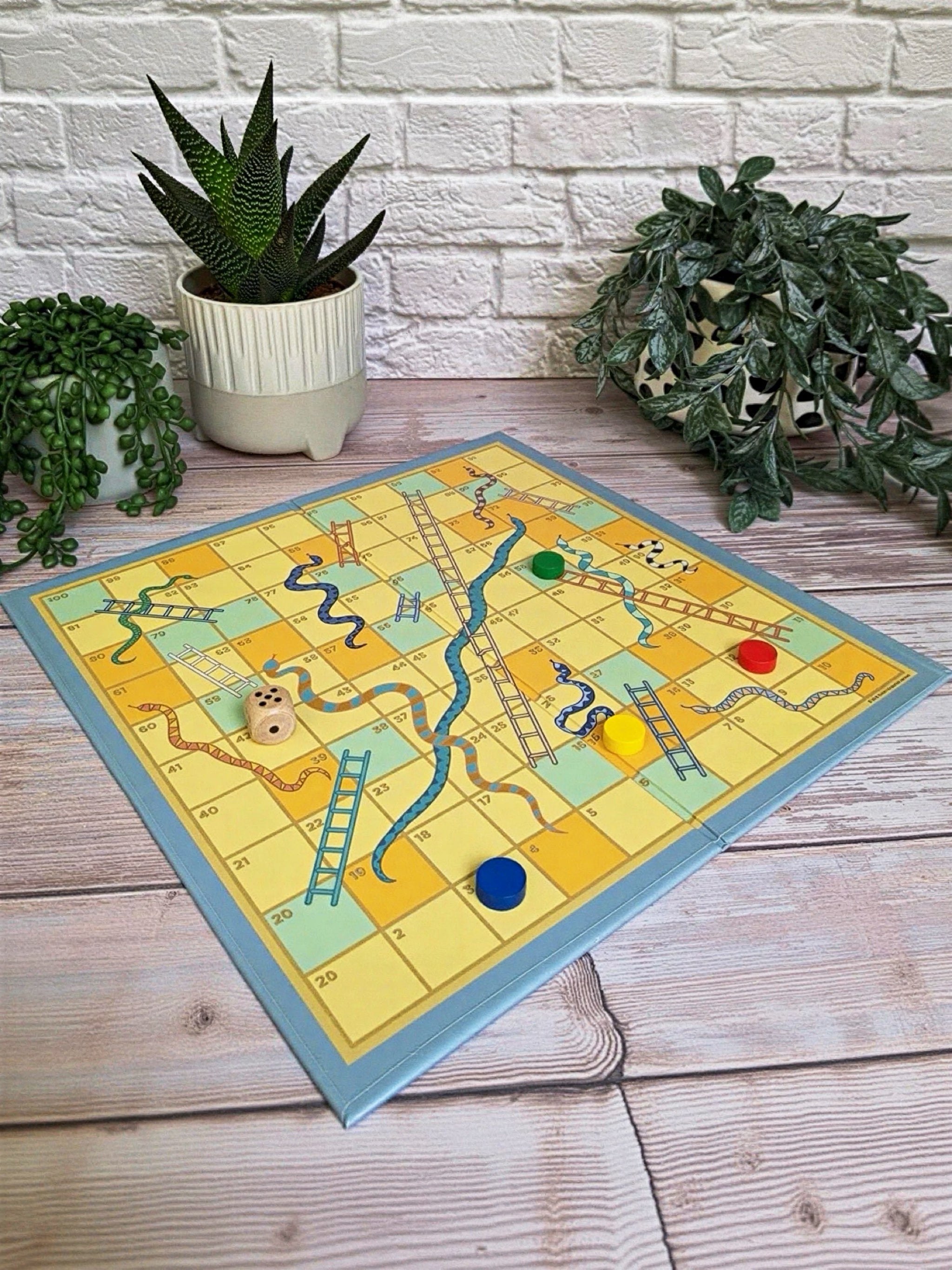 Robert Frederick Snakes & Ladders — Classic Family Board Game Set