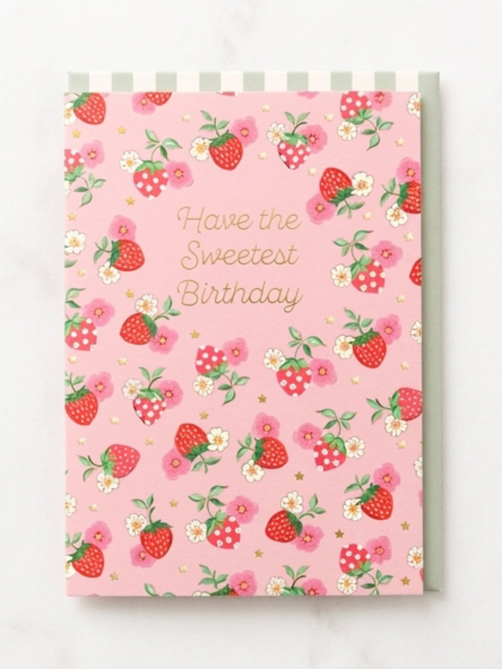 Strawberry Greeting Card A6, Designed By: Cath Kidston