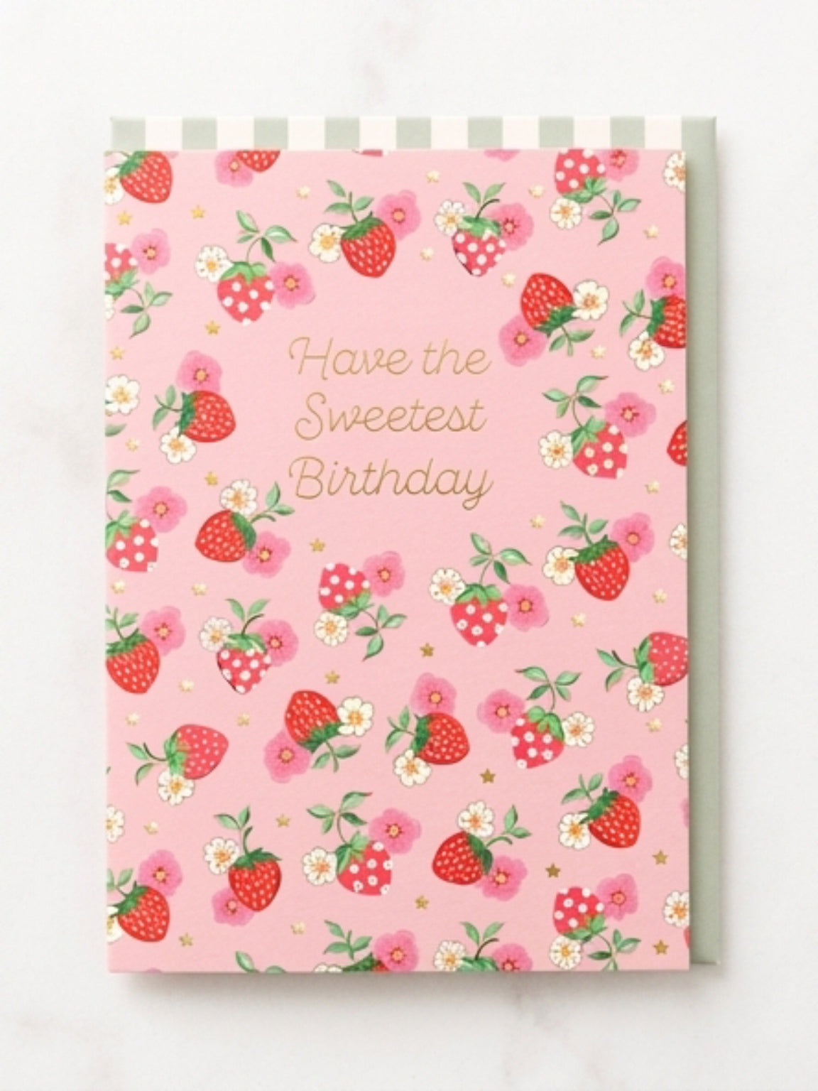Strawberry Greeting Card A6, Designed By: Cath Kidston