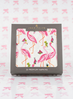 Sara Miller London Pink Flamingos Paper Napkins (20 Pack)