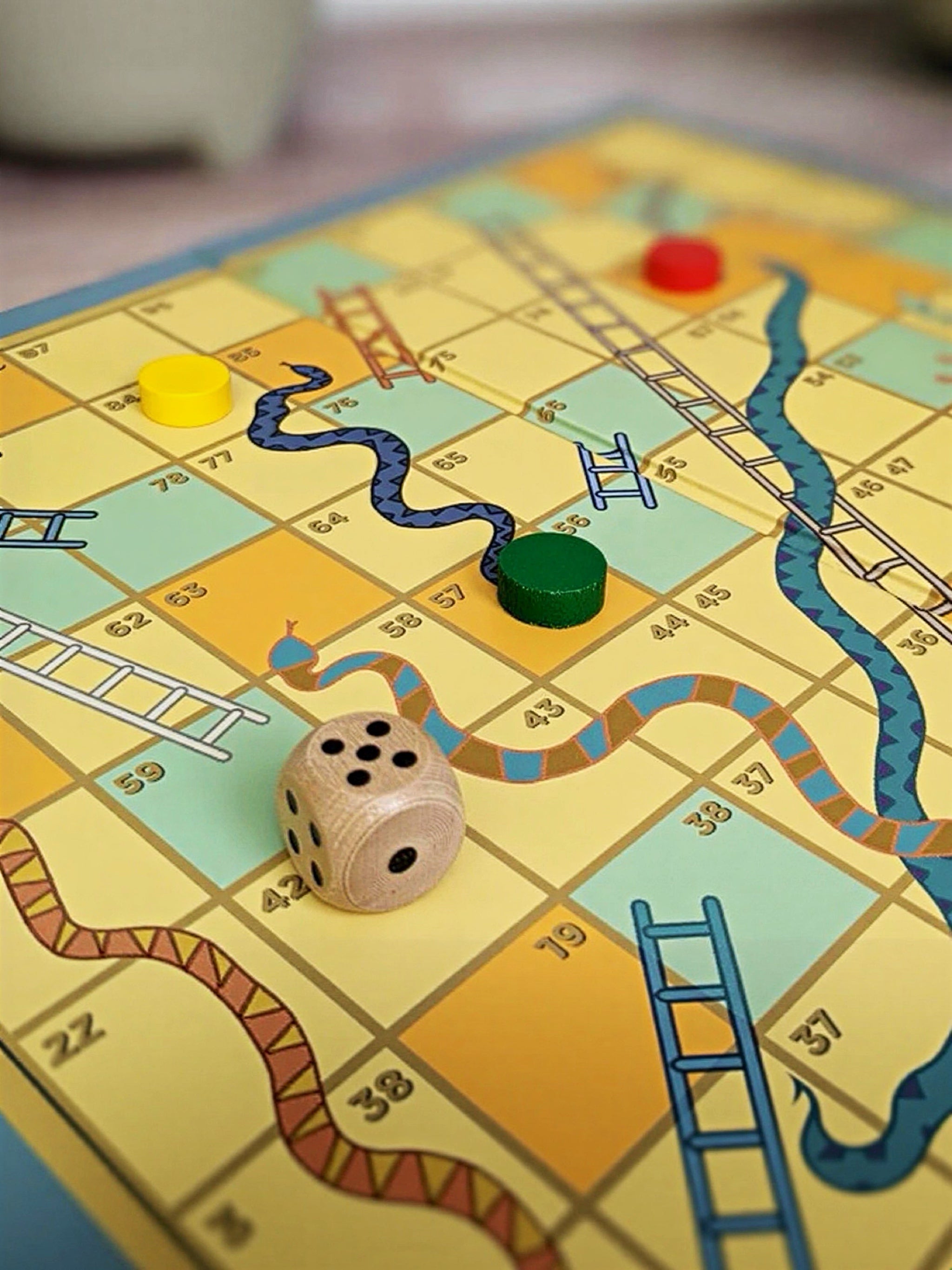 Robert Frederick Snakes & Ladders — Classic Family Board Game Set