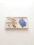 Pastel Shell & Coral Ceramic Trinket Tray