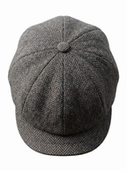 Scott Harris Tweed Newsboy Cap by Heather Hats & Accessories