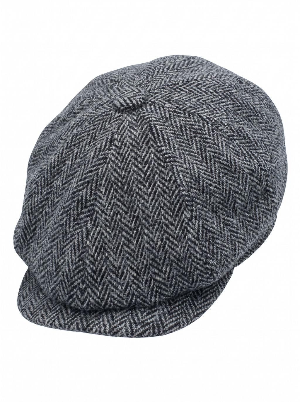 Scott Harris Tweed Newsboy Cap by Heather Hats & Accessories