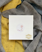 Children’s Cotton Muslin Square Scarf Set of 3 – Multifunctional Soft Absorbent Smile Print