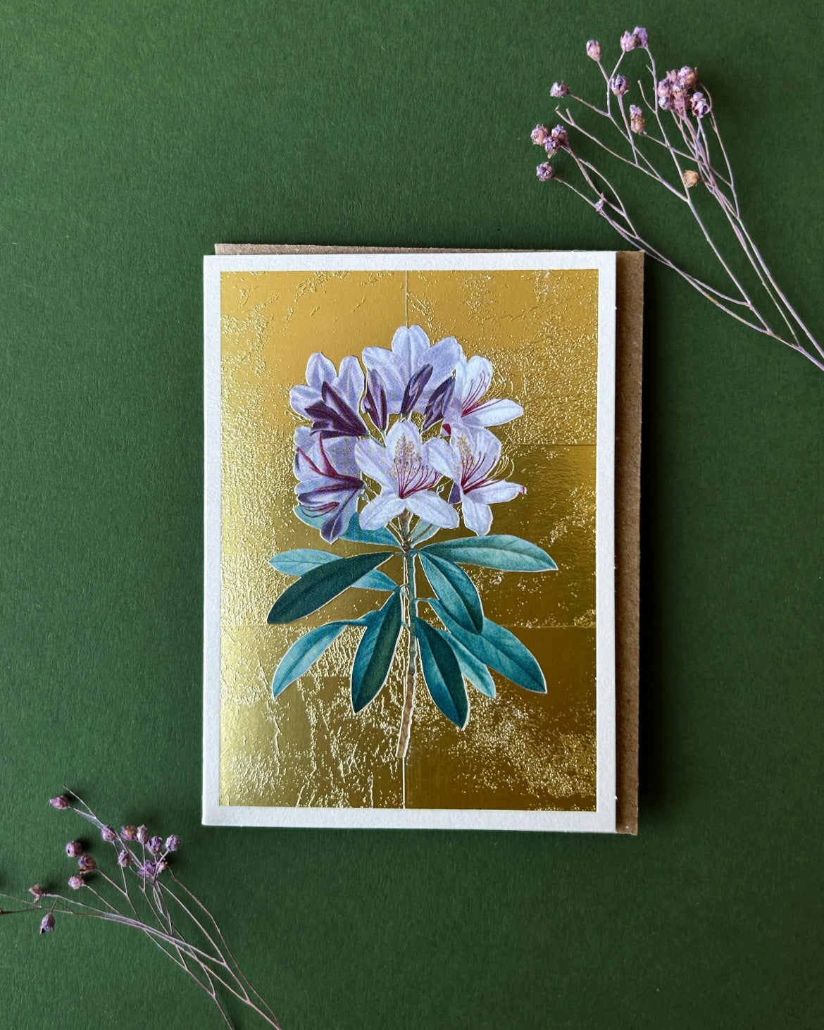 Rhodedendron Mini Greeting Card 
Designed by: Ohh Deer