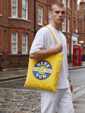 Half Moon Bay Shopper Recycled Cotton Tote Bag - The Beatles (Here Comes the Sun)