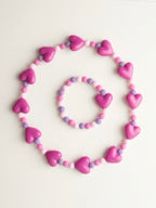 Necklace and Bracelet Set For Smallest Ladies 2-6 years by Artist Kristine Keina