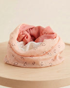 Children’s Cotton Muslin Square Scarf Set of 3 – Multifunctional Soft Absorbent Smile Print