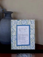 Block Printed Picture Frame (4x6) - Lotus Indigo by Paper Mirchi
