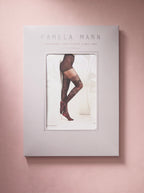 Pamela Mann Vintage Lace Tights — Ornate Over‑Knee Design