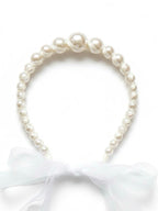 Little Princess/Flower Girl Imitation Pearl Head Piece by Pink Shop UK