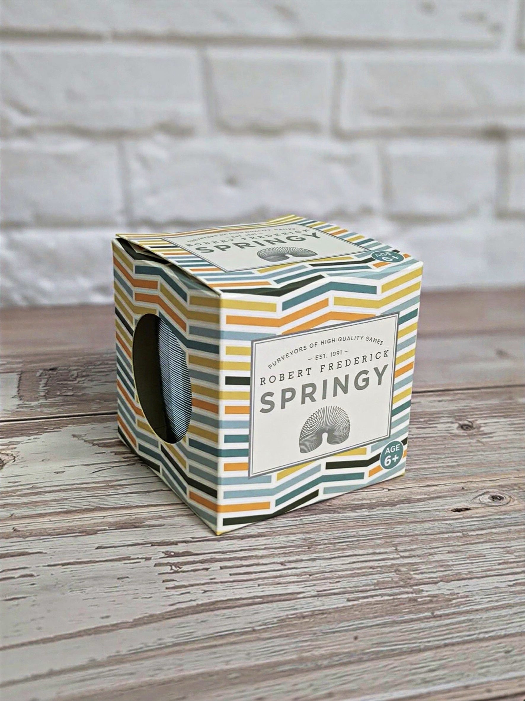 Robert Frederick Springy — Classic Retro Slinky Children’s Toy