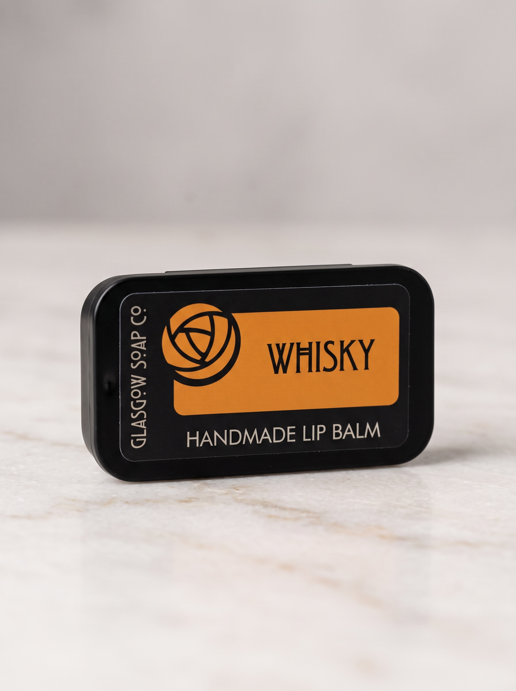 Glasgow Soap Company Whisky Lip Balm — 15g Tin, Handmade in Scotland