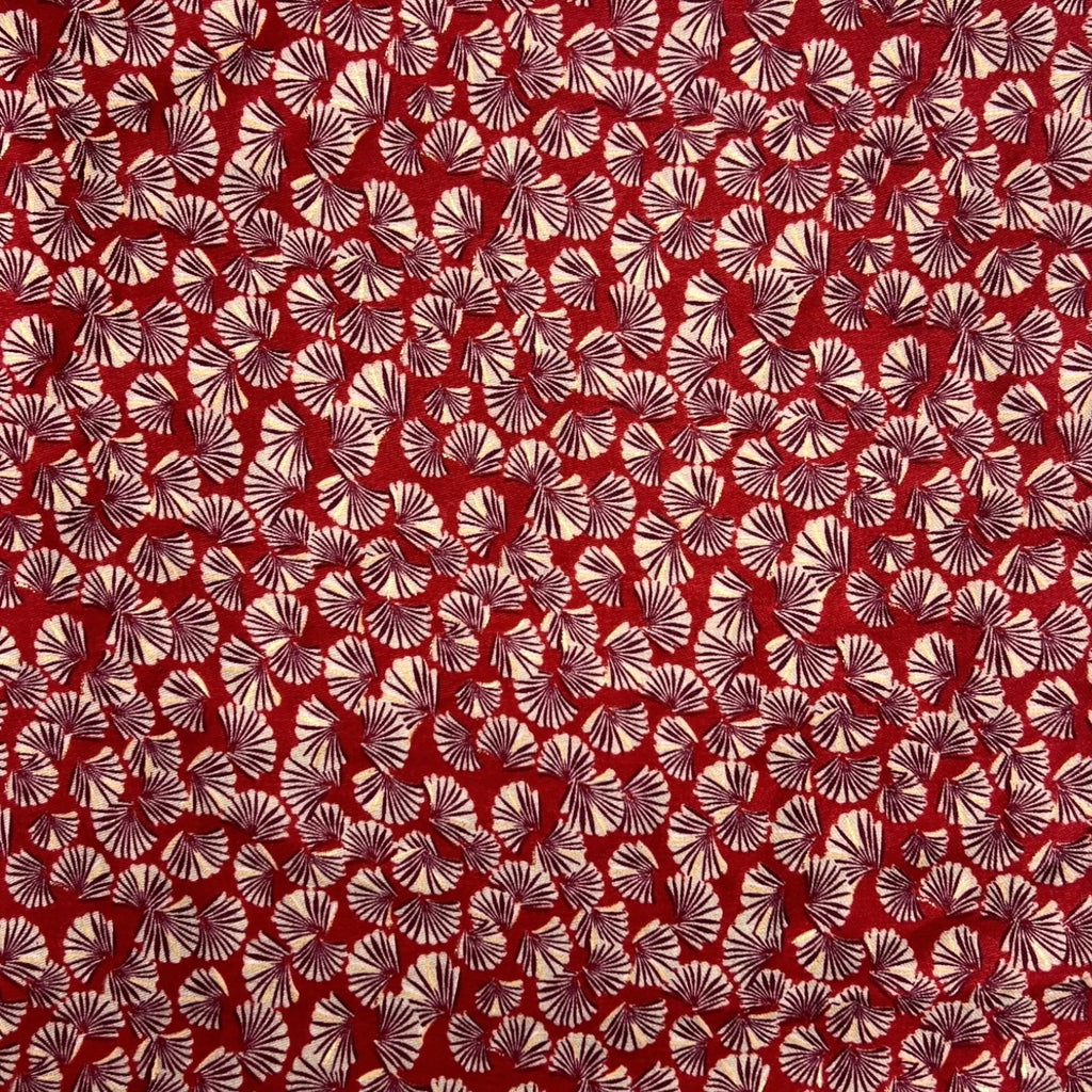 Beautiful medium Lightweight spring, autumn small shell print scarf by London Scarves