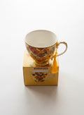 Fine China Porcelain Van Gogh Sunflower Print Tea Cup