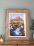 Natural Wood Two Tone Picture Frame 6x8