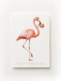 Stay Fabulous Pink Flamingo Card