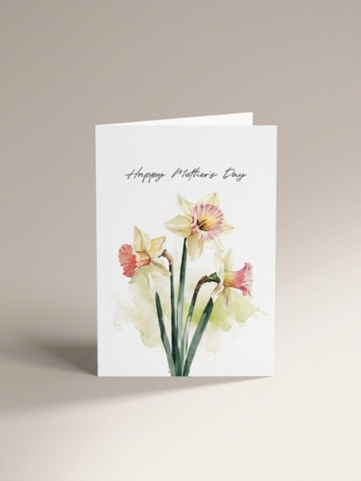 Happy Mother’s Day, Daffodils Card (A6)