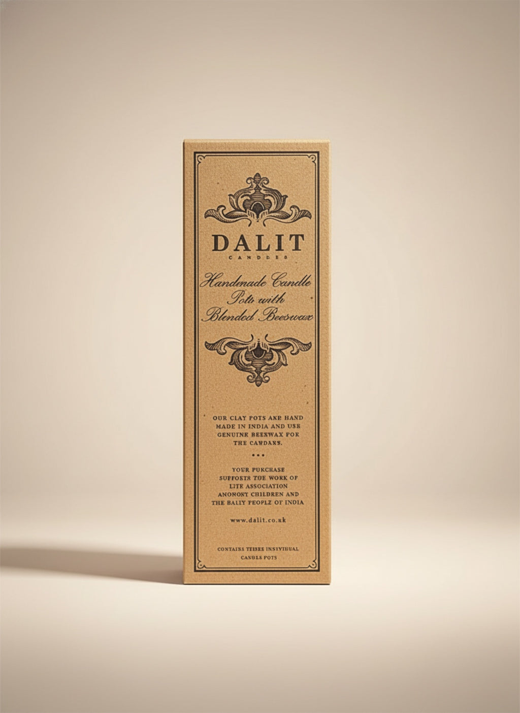 Karan | Original Lavender Scent – Box of 3 Dalit Candles
