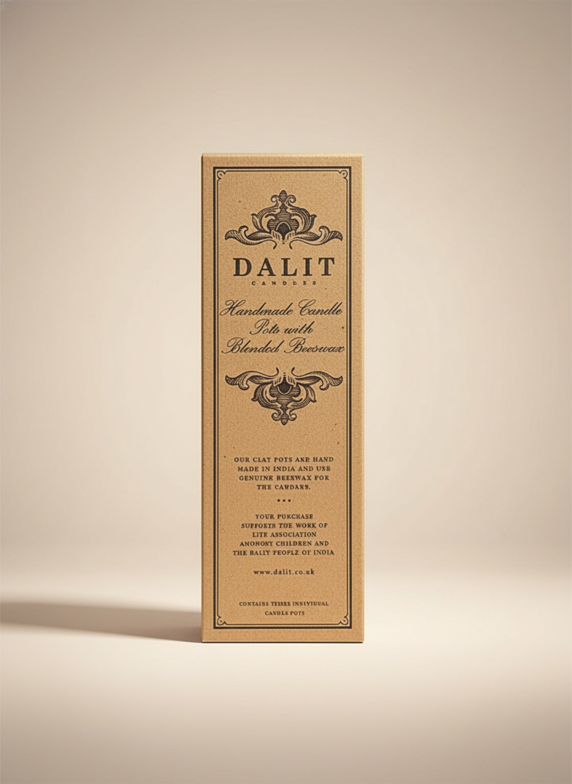 Karan | Original Lavender Scent – Box of 3 Dalit Candles