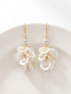 Elegant Premium Quality 925 Silver Pin Tassel Drop Earrings by Pink Shop UK