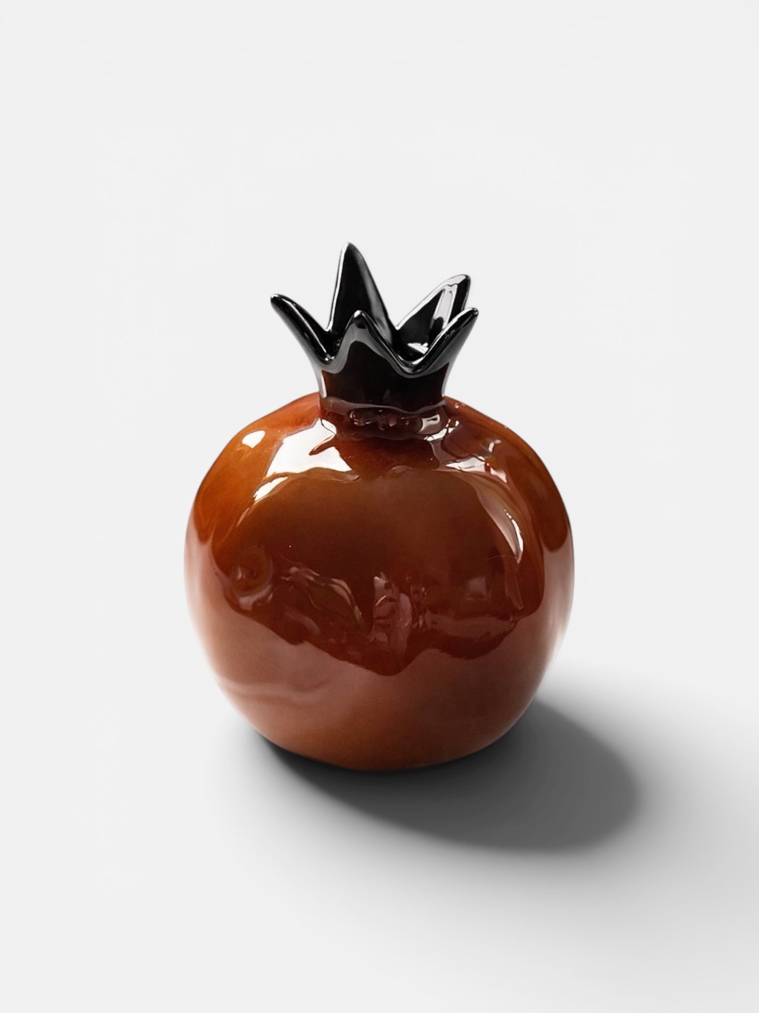 Small Ceramic Pomegranate Shape Vase
