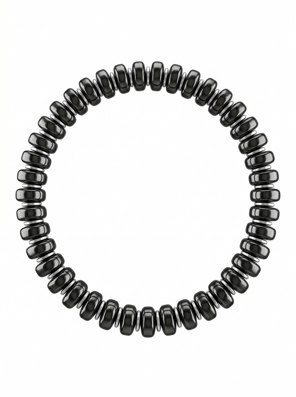 Obsidian Inner Strength Bracelet Handcrafted by Artist Kristine Keina