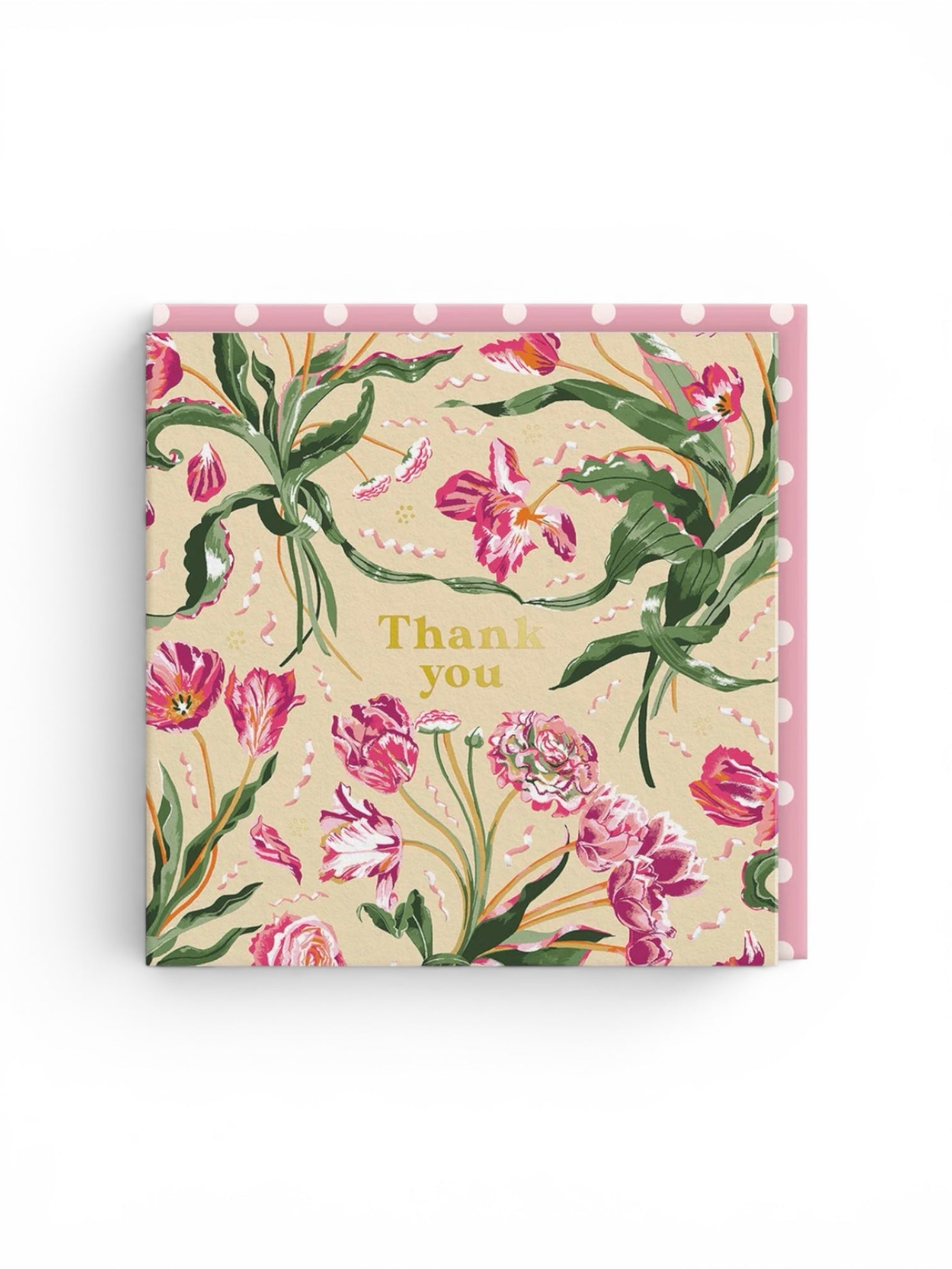 Thank you Mini Square Greeting Card 
Designed by: Cath Kidston