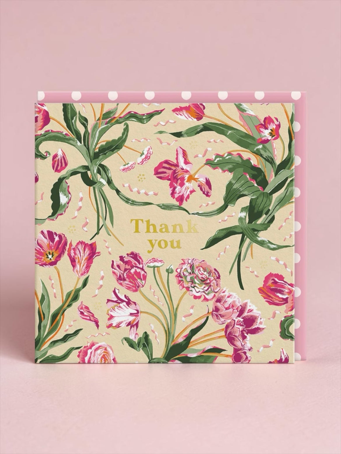 Thank you Mini Square Greeting Card 
Designed by: Cath Kidston