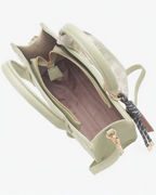 Elegant Monogram Yellow Office Tote Bag by Bessie London