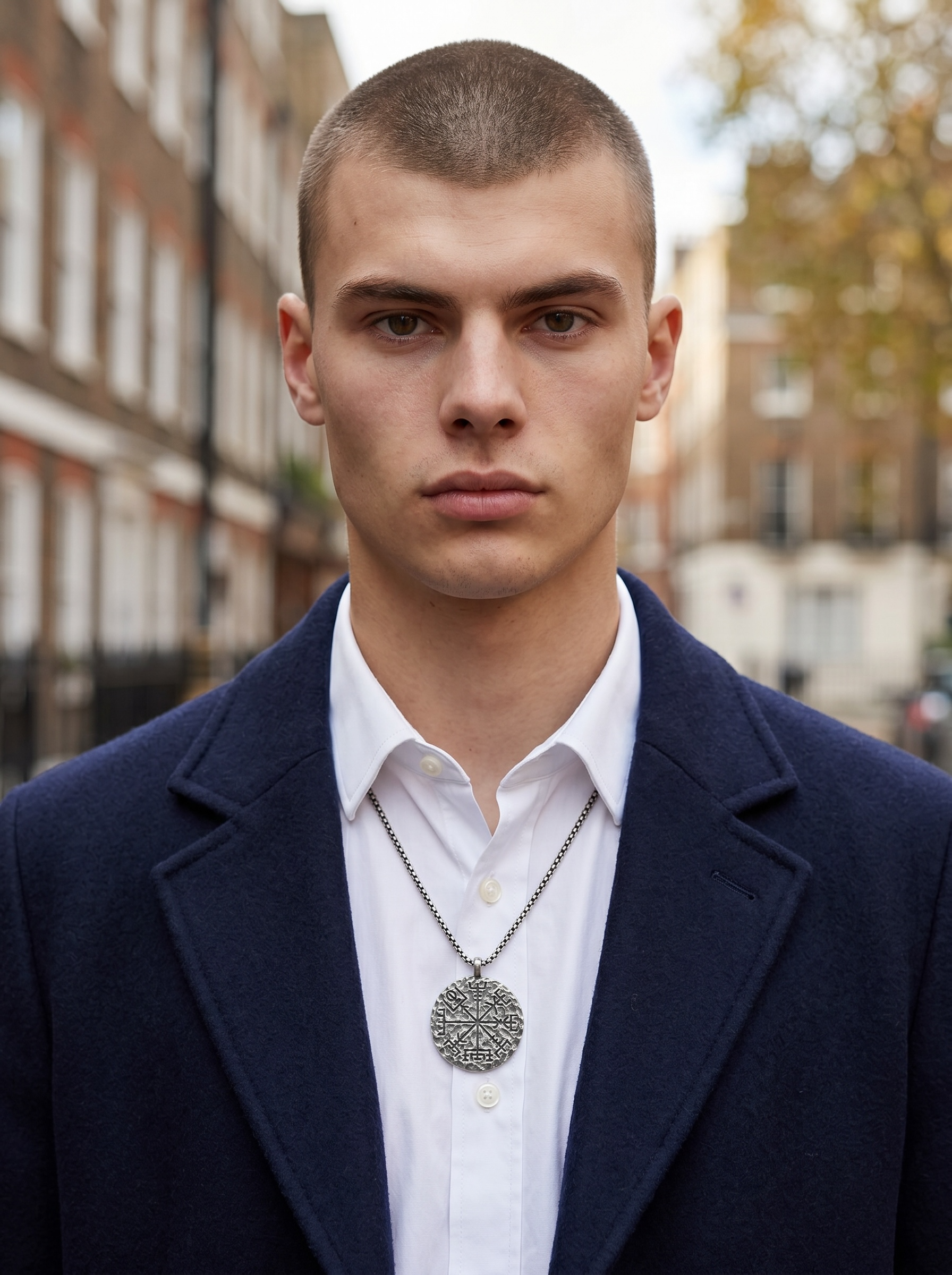 Viking Wayfinder Compass Amulet Necklace- “Guidance, protection, and courage for every path ahead.”