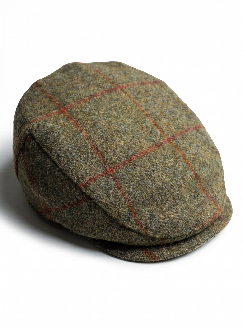 Kinloch Waterproof British Tweed Flat Cap by Heather Hats & Accessories