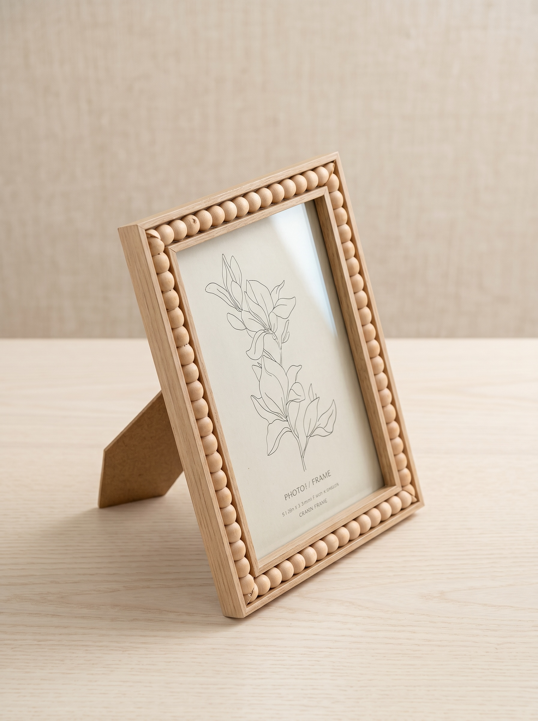 Wood 5x7 Beaded Photo Frame by Portland Living