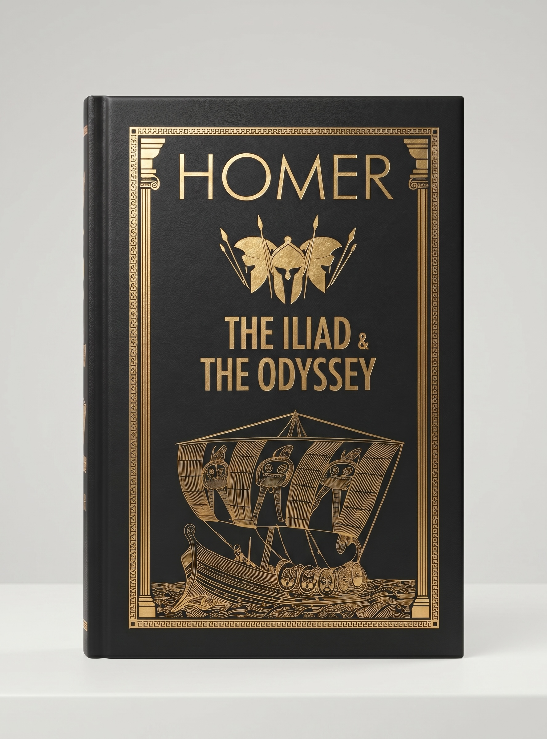 HOMER: The Iliad & the Odyssey : Deluxe Hardbound Edition