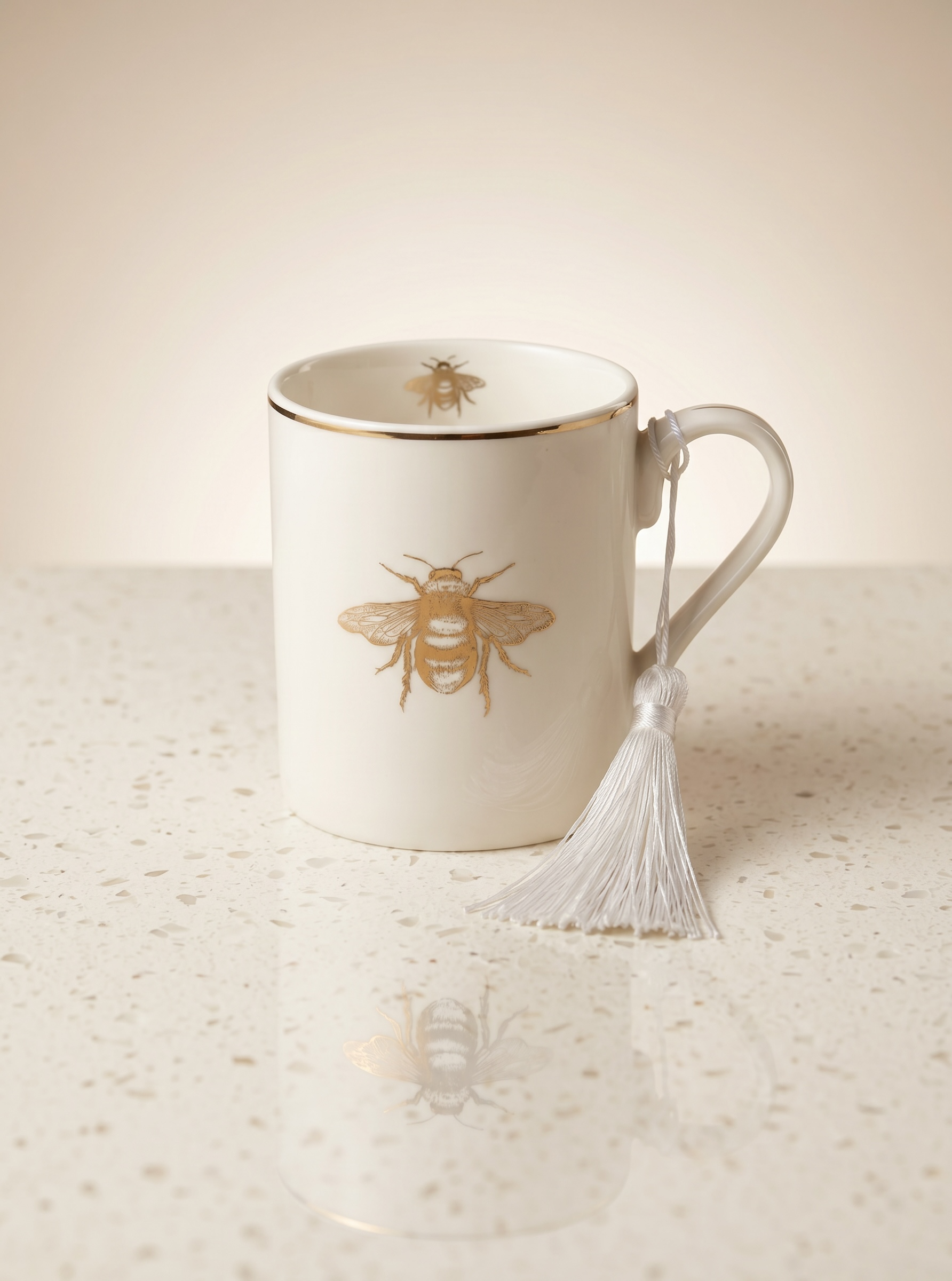Mikasa Bee Print Fine China Mug – 280ml