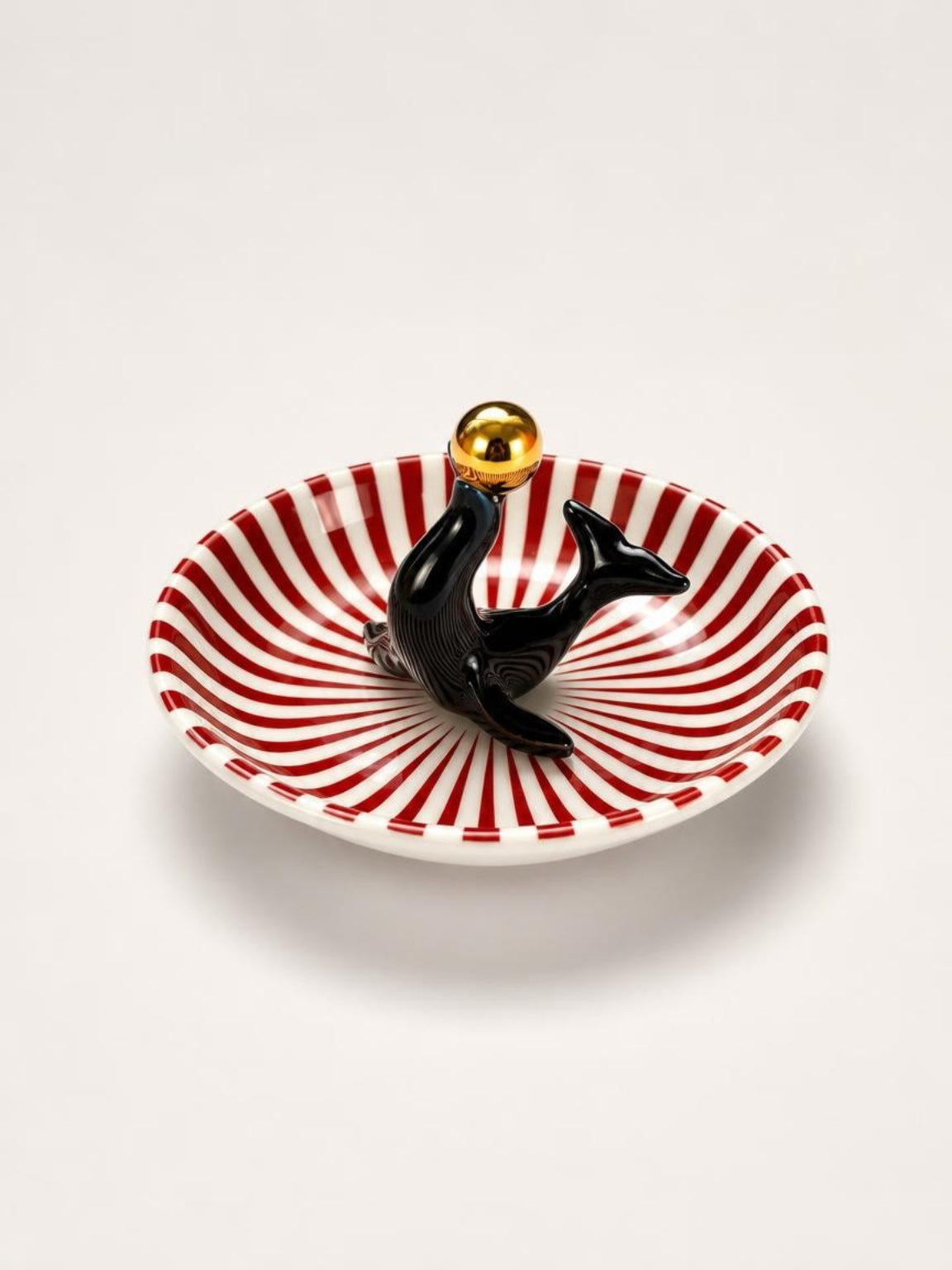 High Quality Ceramic Circus Seal Trinket Dish