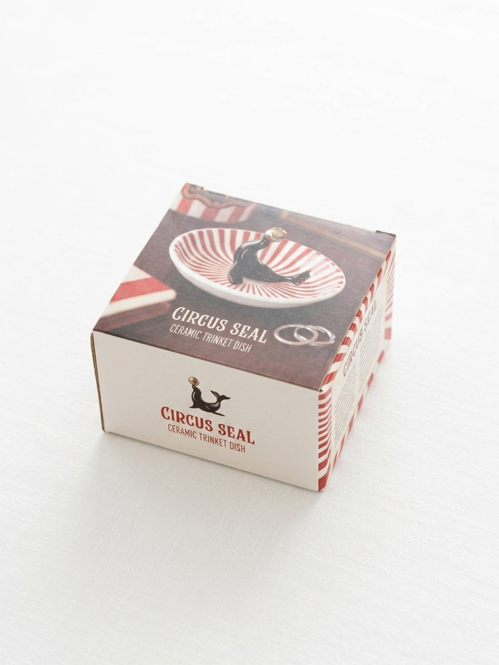 High Quality Ceramic Circus Seal Trinket Dish