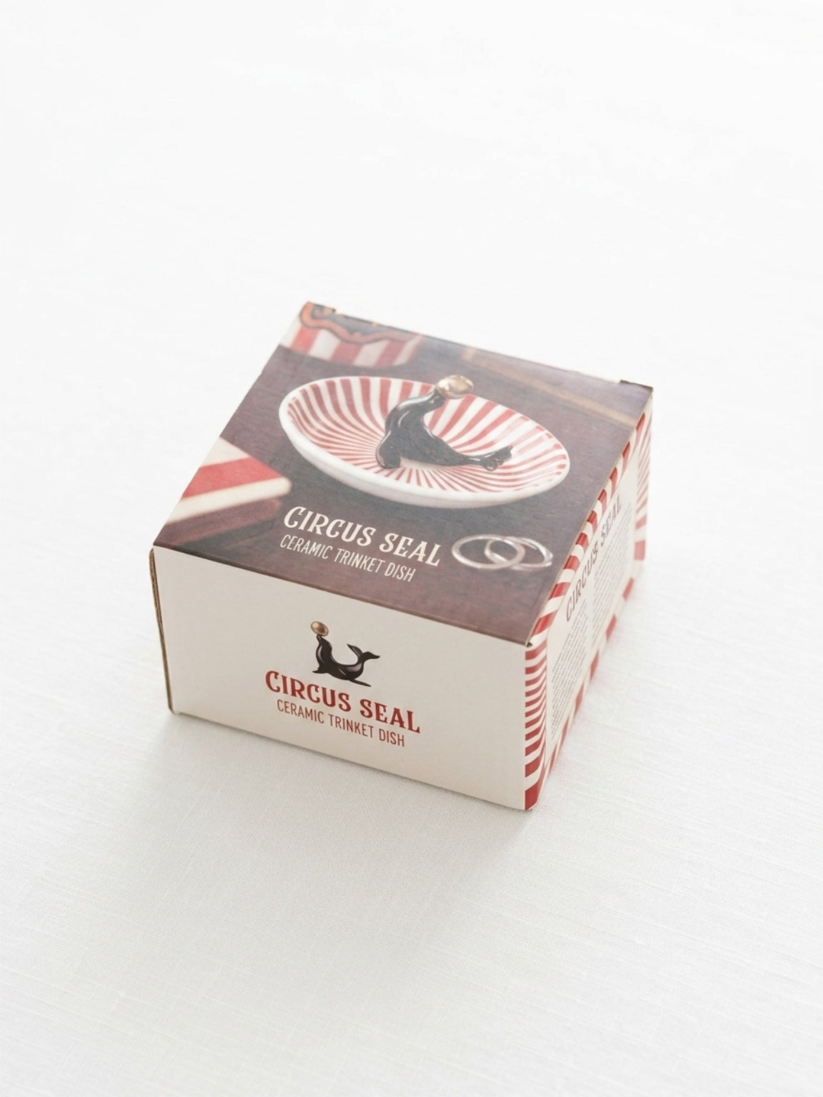 High Quality Ceramic Circus Seal Trinket Dish